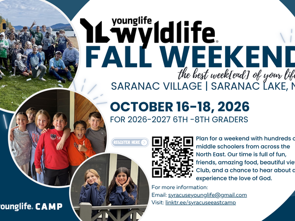 Camp Trip Image - WyldLife Fall Weekend 2026